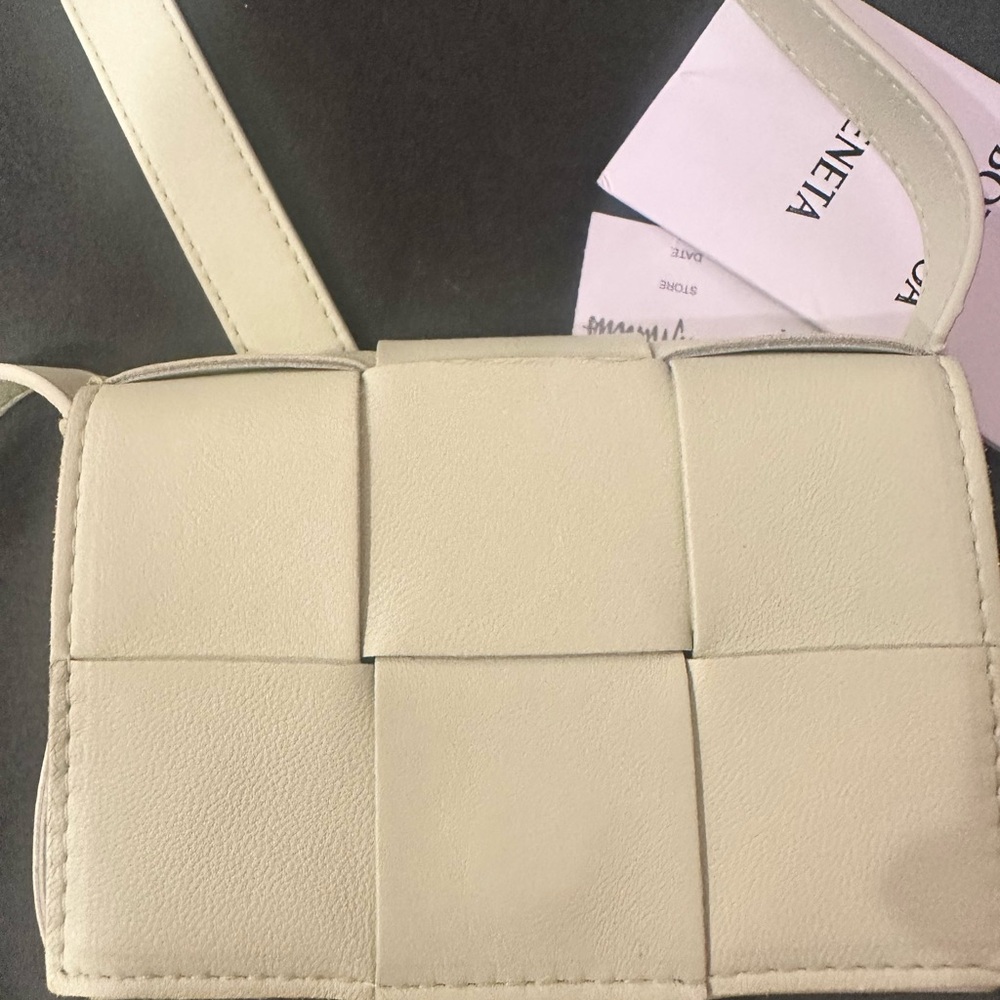 Bottega Veneta Ivory Crossbody Bag